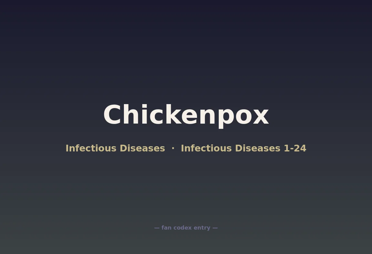 Chickenpox