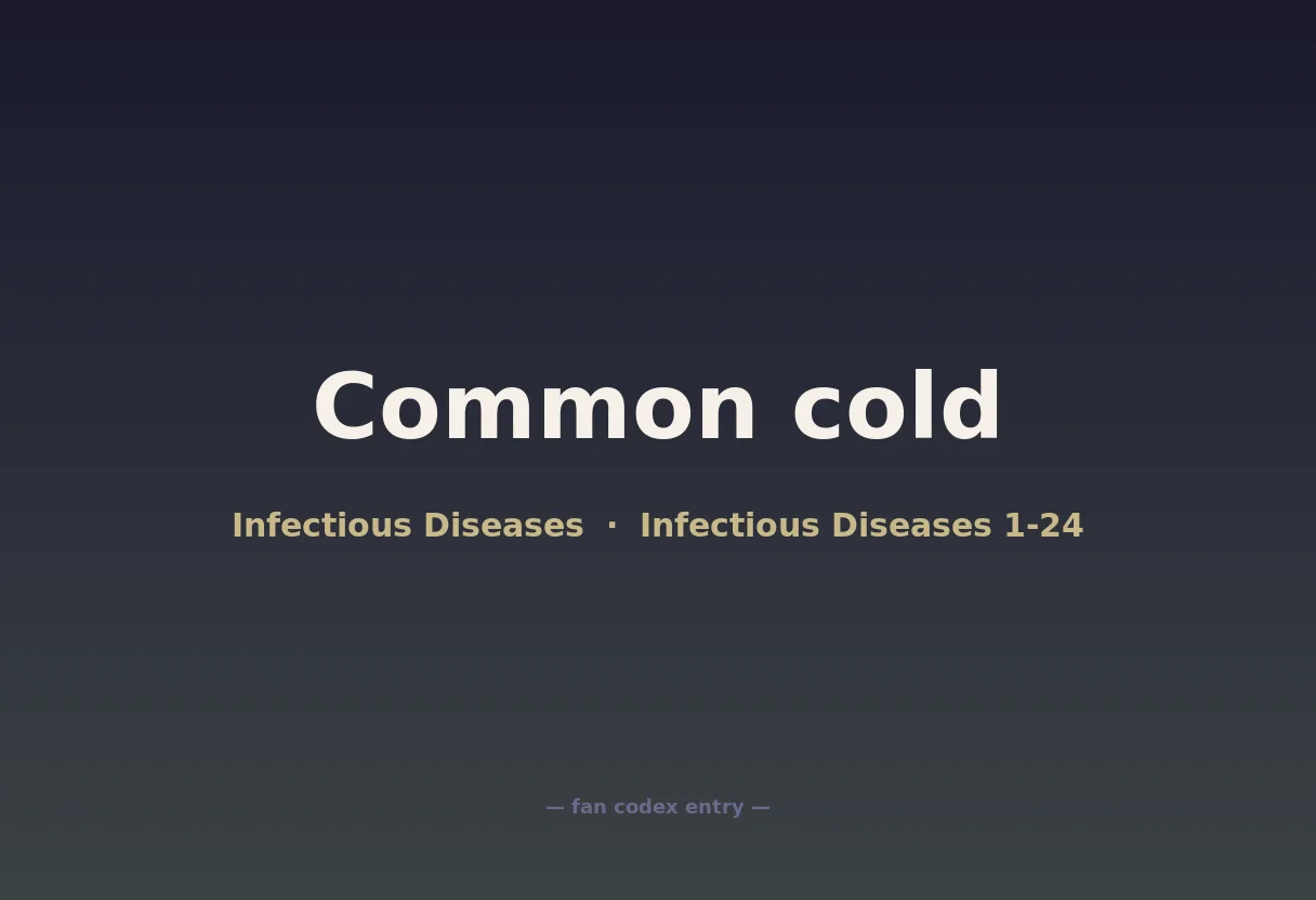 Common cold