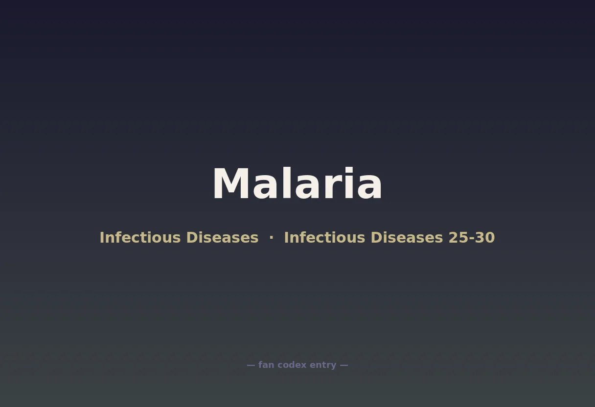 Malaria