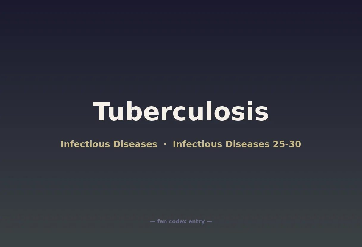 Tuberculosis